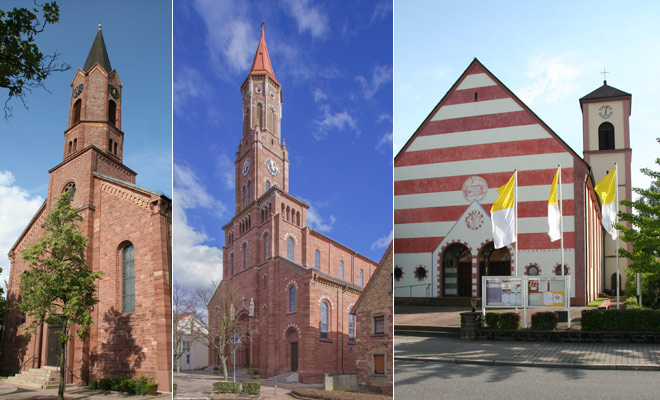 Katholische Kirchen Rheinstetten